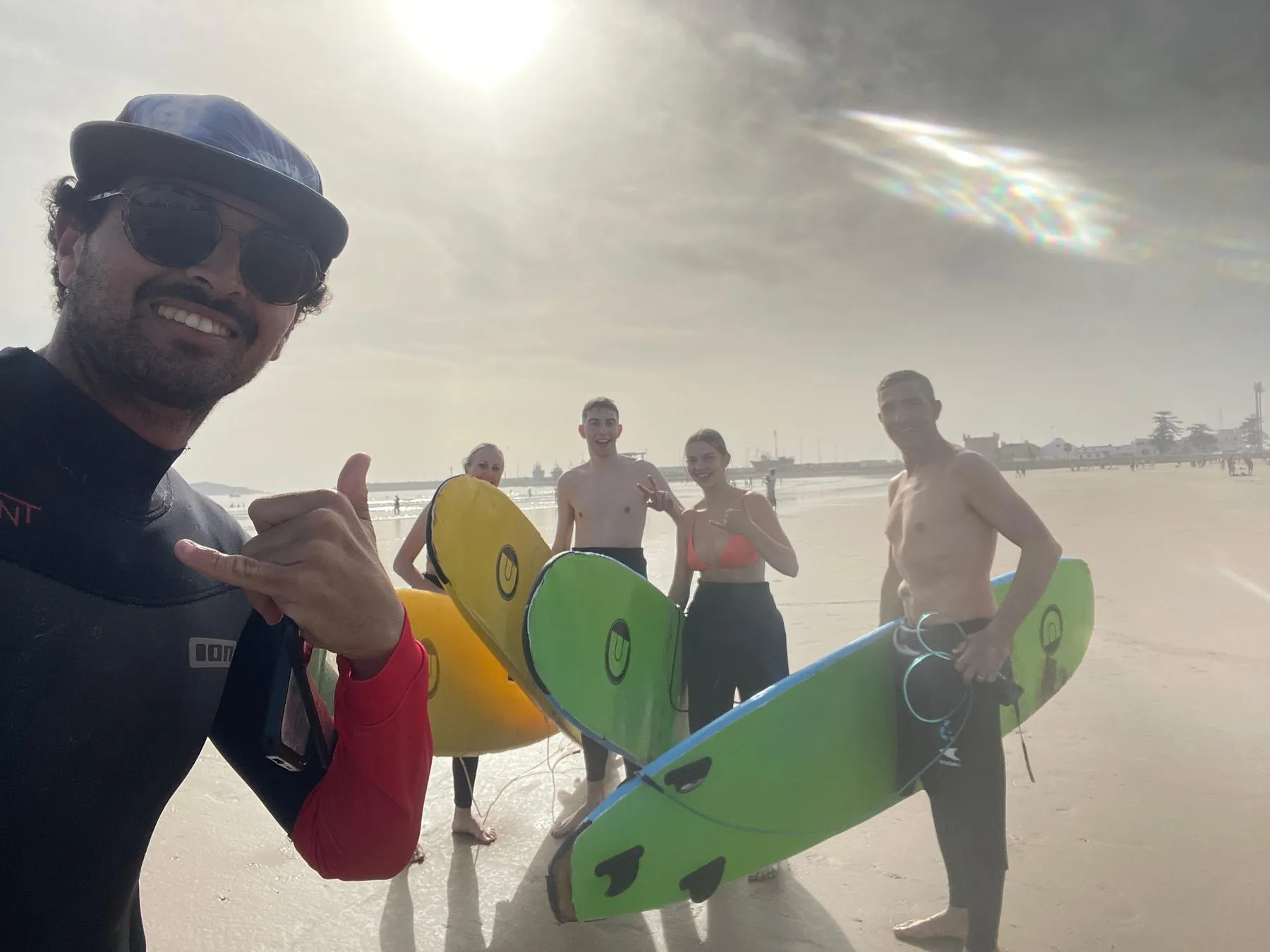 Surfing with KiteTripping in Essaouira
